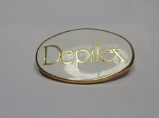Depilex Hair Removal Centre Enamel Badge , Grooming glamour. Fattorini & son