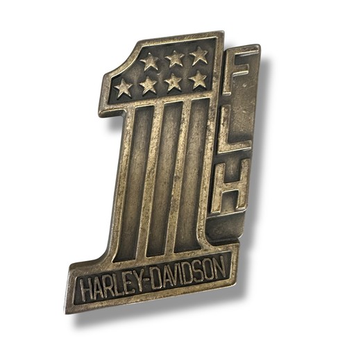 Harley davidson number flh - davidson, 1