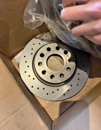 Pair front brembo xtra - of,