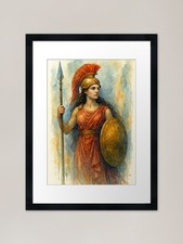 Goddess Athena Framed Art