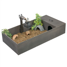 KCT LARGE BLACK TORTOISE TABLE