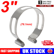 UK Exhaust Pipe Tacking Band Clamp-On For Welding Fabrication 3" ( 76.1mm ) SIZE