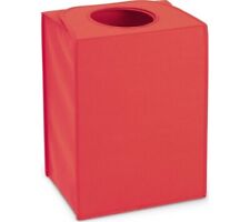 Brabantia Rectangular Laundry Bag/Basket/Bin 55-Litre - Red 104220
