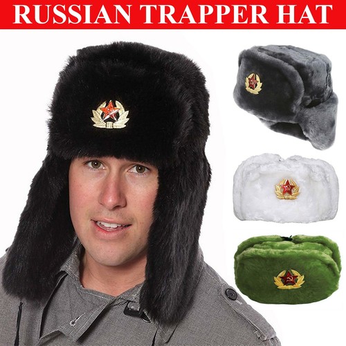 Russian trapper hat soviet - russian,