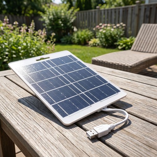 Solar panel usb type - panel, type-c