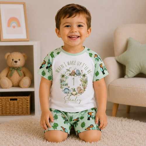 Personalised birthday pyjamas - personalised,