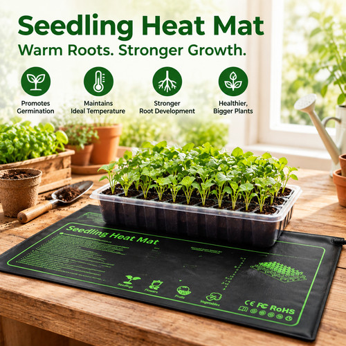 Seedling heat mat x20 - seedling, 10"x20"