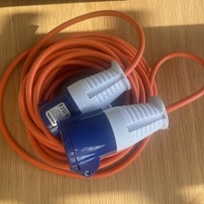 Eurohike Caravan Mains Hook-Up Extension Lead Motorhome Camping Boat 10-Meters