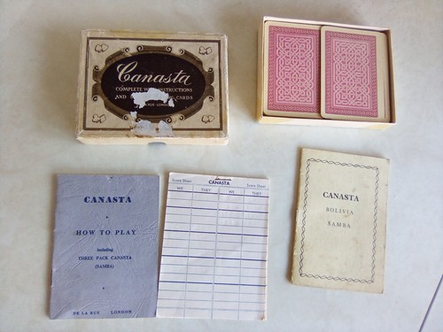 Canasta set vintage - set, by