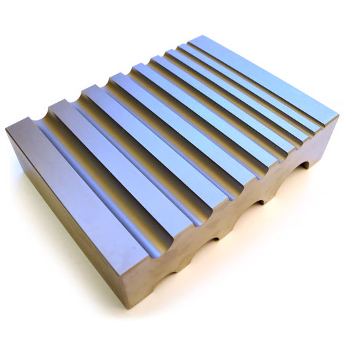 Steel swage block halfround - swage, 12