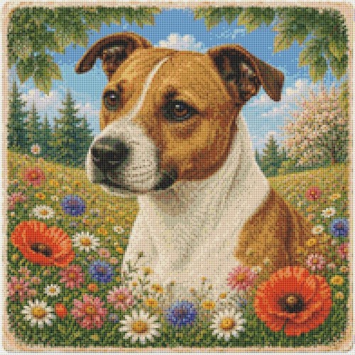 Staffy jack puppy - jack,