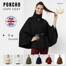 Italian Womens Belted Cape