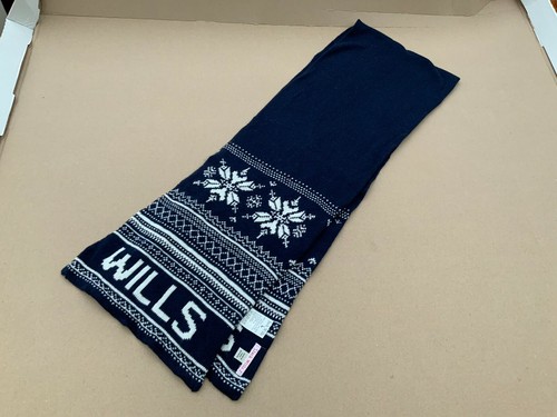 Jack wills fairisle scarf navy - fairisle,