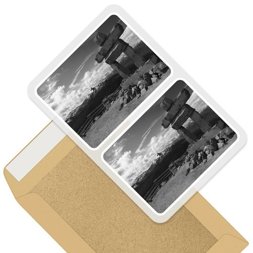 Rectangle stickers 7 5cm - 2,