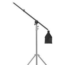 Studio Photo Video Light Lighting Stand Telescopic Boom Arm Holder With Sandbag