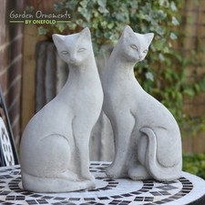 SIAMESE CATS CAT PAIR Stone