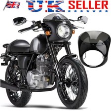 Black universal motorcycle - 7",