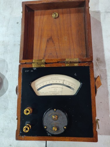 Vintage temp meter - temp., meter-