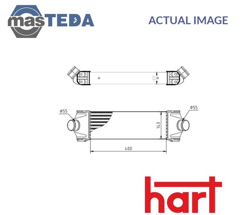 619 306 intercooler - 619, radiator