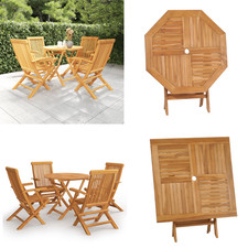 5 Piece Garden Dining Set