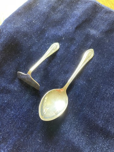Antique epns baby - antique, feeding