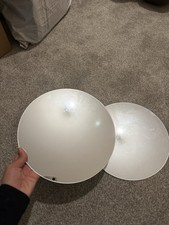 2x Mirror Plate Round 25cm