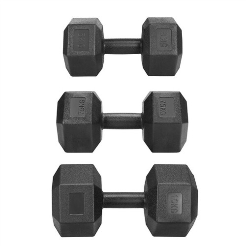 Dumbbells hex dumbbell - hex, weight