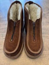Slipper Boots Sheepskin Sherpa
