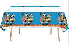 4 Hot Wheels Tablecloths Party
