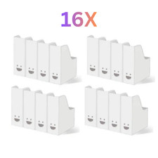 16x IKEA TJABBA White Magazine