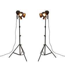 Vintage Industrial Black Retro