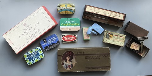Vintage chemist tins - 11,