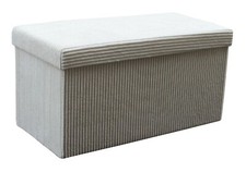 Corduroy Ribbed Storage Box