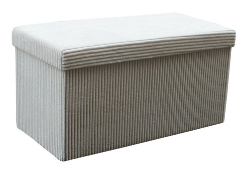 Corduroy ribbed storage box - corduroy,