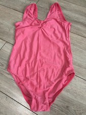 Ballet Leotard Pink Girls Starlite Size 2 Approx 8-10 Years Dance Wear