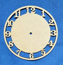 Wooden MDF Clock Face with pre
