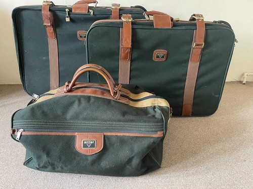 Set antler travel luggage - set,