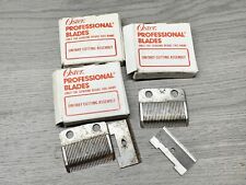 VINTAGE OSTER PROFESSIONAL CLIPPER BLADES LOT BOXED PET GROOMING BARBER