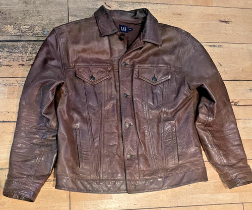Vintage gap leather - gap, brown
