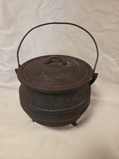 Antique Cast Iron Cooking Pot