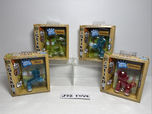 Stikbot pets stikcat - x4,