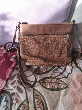 Marks&Spencer Ladies Shoulder Bag Tan Colour Good Used Condition