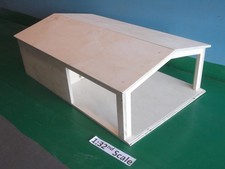 1:32nd Scale Wooden Model Farm Building Shed With Covered Loading Area