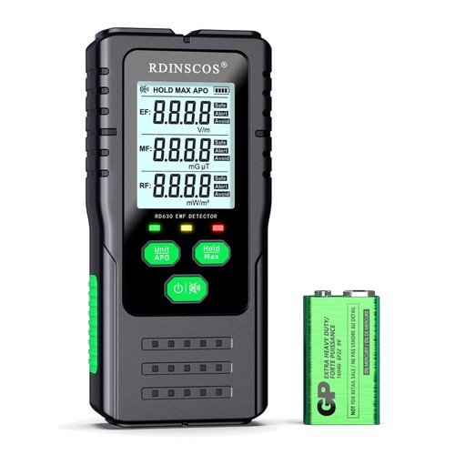 Emf detector meter detects - emf,