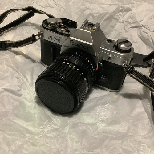 Canon 35mm slr with - ae-1,
