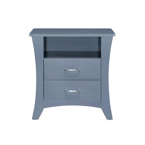 Bedside table grey open - grey,,