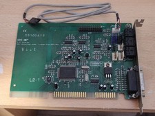 Aztech Sound 16B SRS 3D 3-D Stereo ISA Vintage Sound Card AZT2320