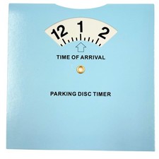 Parking Timer Disc Clock Dial