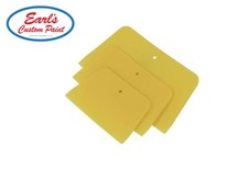 3 PIECE CAR BODY FILLER PLASTIC TYPE FILLER SPREADER - FLEXIBLE BODYSHOP