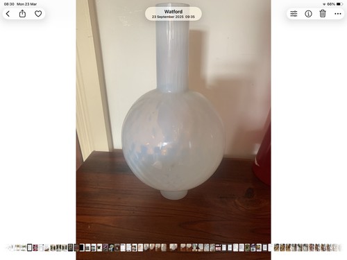 Beautiful vintage white fluted - vintage,